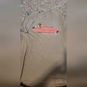 Gray Chicago Blackhawks Tshirt